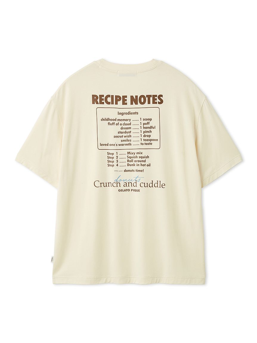 HOMME】ドーナツワンポイントプリントTシャツ(カットソー・Tシャツ