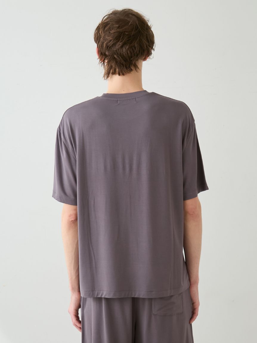 HOMME】シリアルワンポイントロゴTシャツ(カットソー・Tシャツ