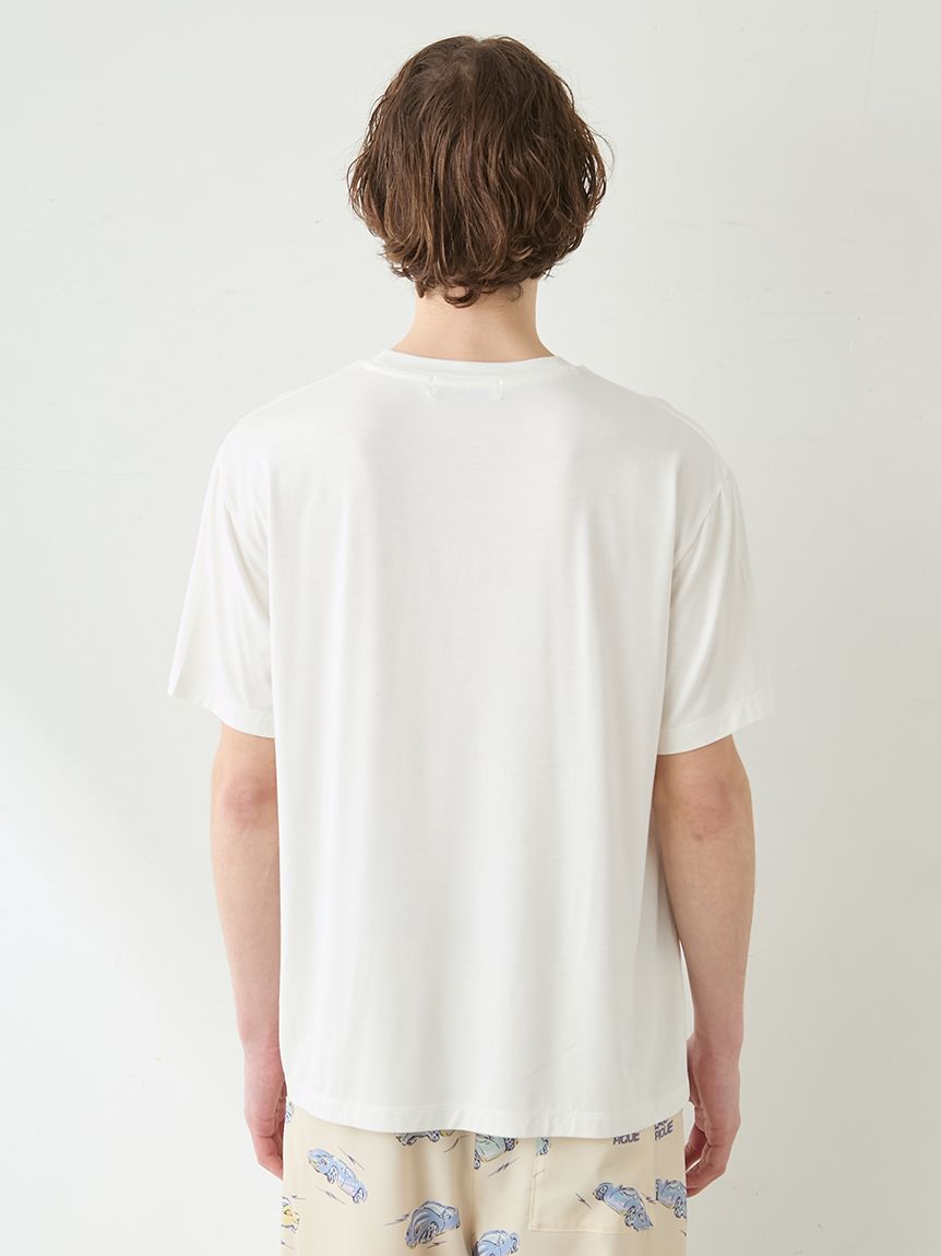 いっくん HOMME】【接触冷感】スタービークルワンポイントTシャツ(カットソー・T