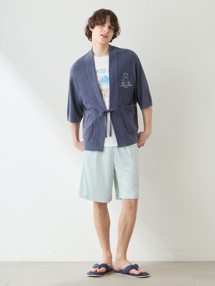 HOMME】【MINT SORBET by HEIQ MINT】【接触冷感】夏祭りワンポイントT
