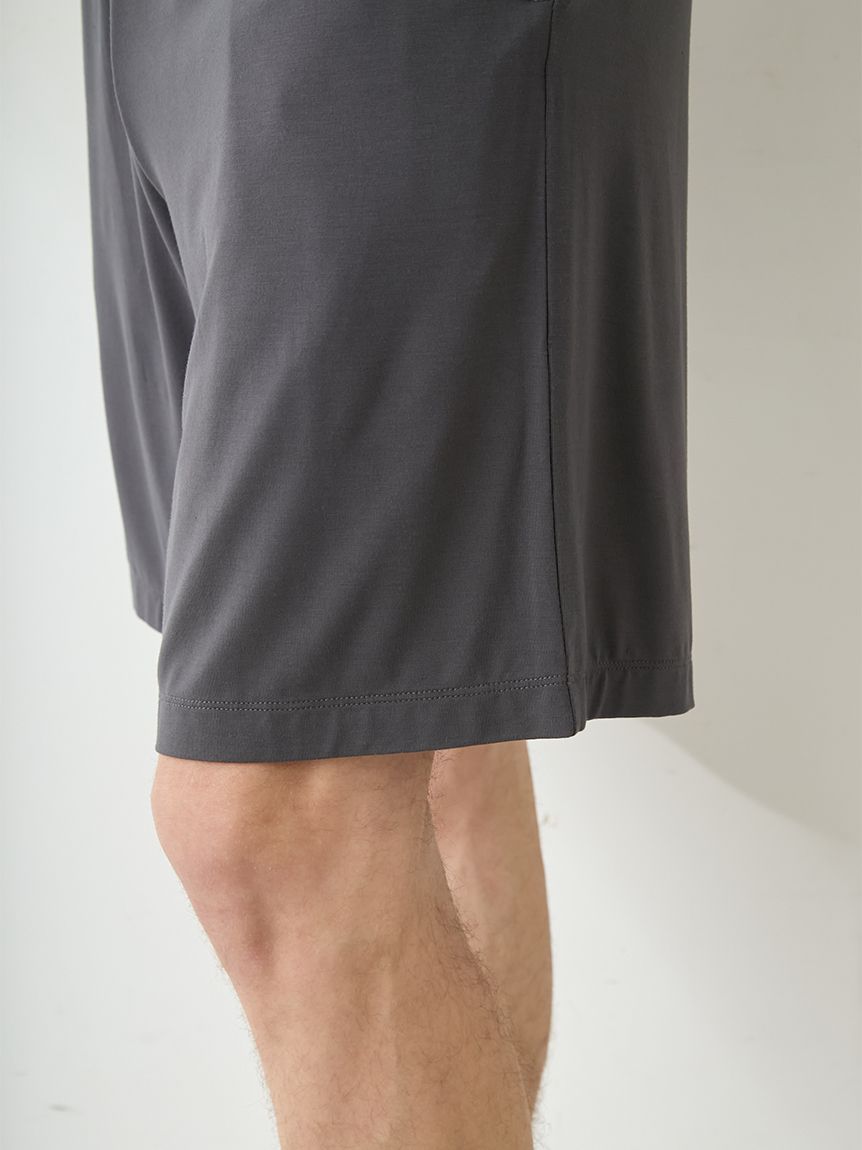 ONLINE限定】【HOMME】【接触冷感】レーヨンジェラートベアプリントT
