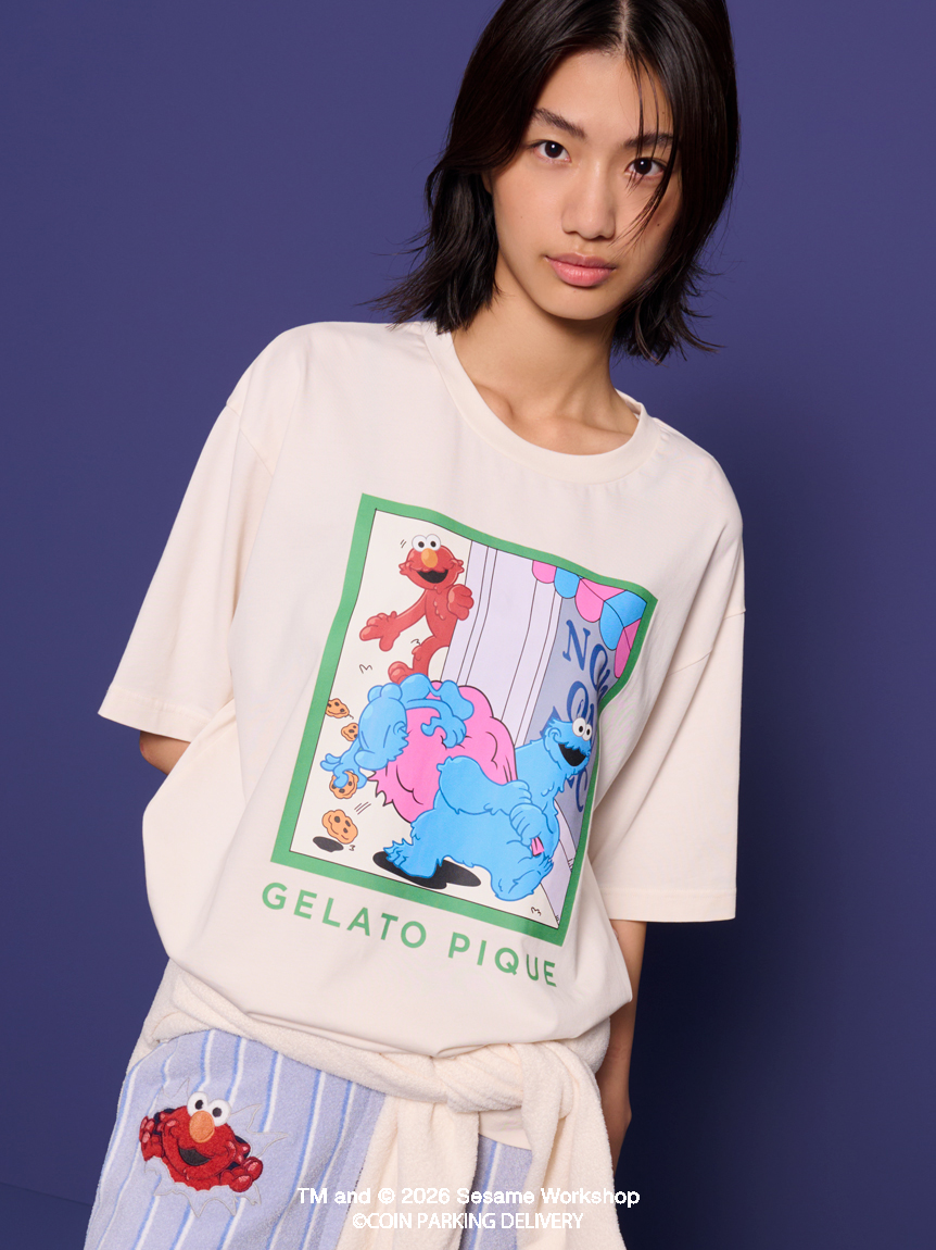 SESAMESTREET×CPDHOOME meets GELATOPIQUE】コットンワンポイント