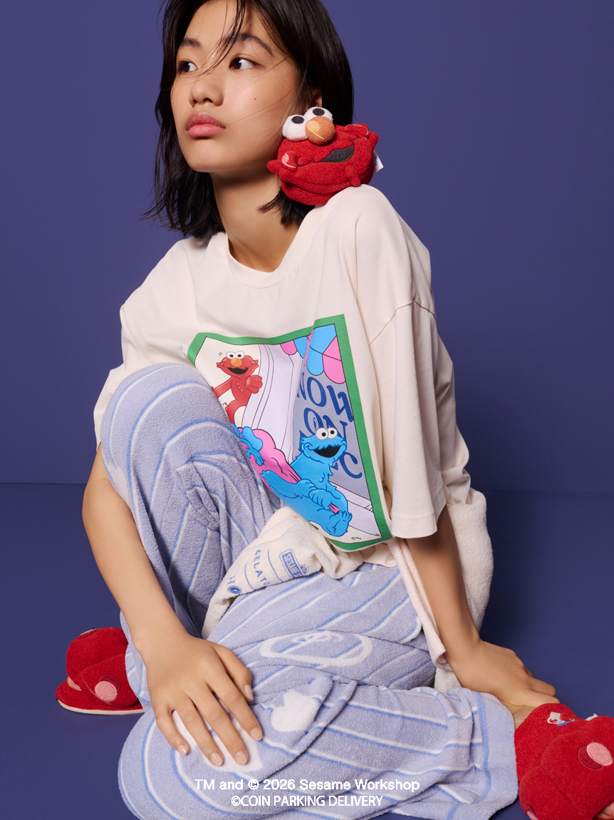 SESAMESTREET×CPDHOOME meets GELATOPIQUE】コットンワンポイント