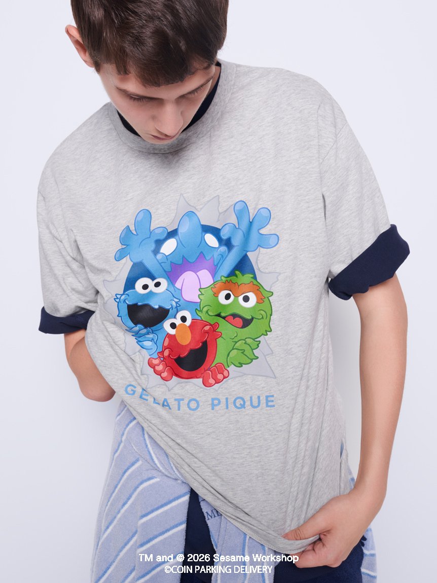 SESAMESTREET×CPDHOOME meets GELATOPIQUE】コットンワンポイント