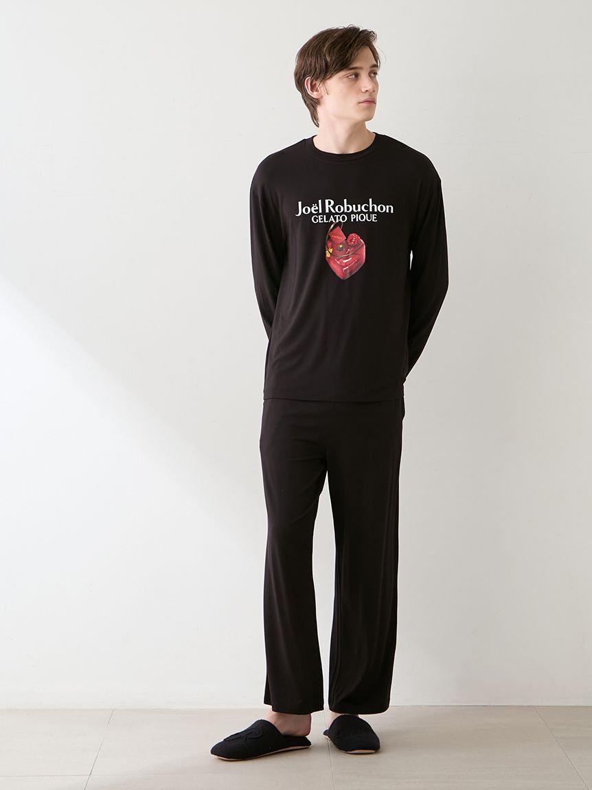 JOEL ROBUCHON】【HOMME】ワンポイントロンT(Tシャツ・カットソー