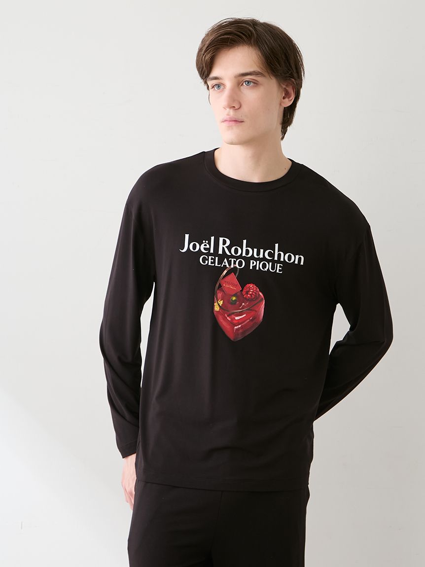 JOEL ROBUCHON】【HOMME】ワンポイントロンT(カットソー・Tシャツ