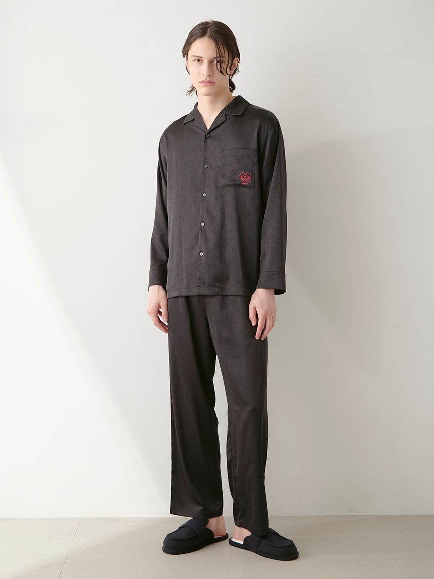 【JOEL ROBUCHON】スノーワンポイントロンT &ロングパンツ ジェラートピケ gelato pique 【JOEL ROBUCHON】スノーワン