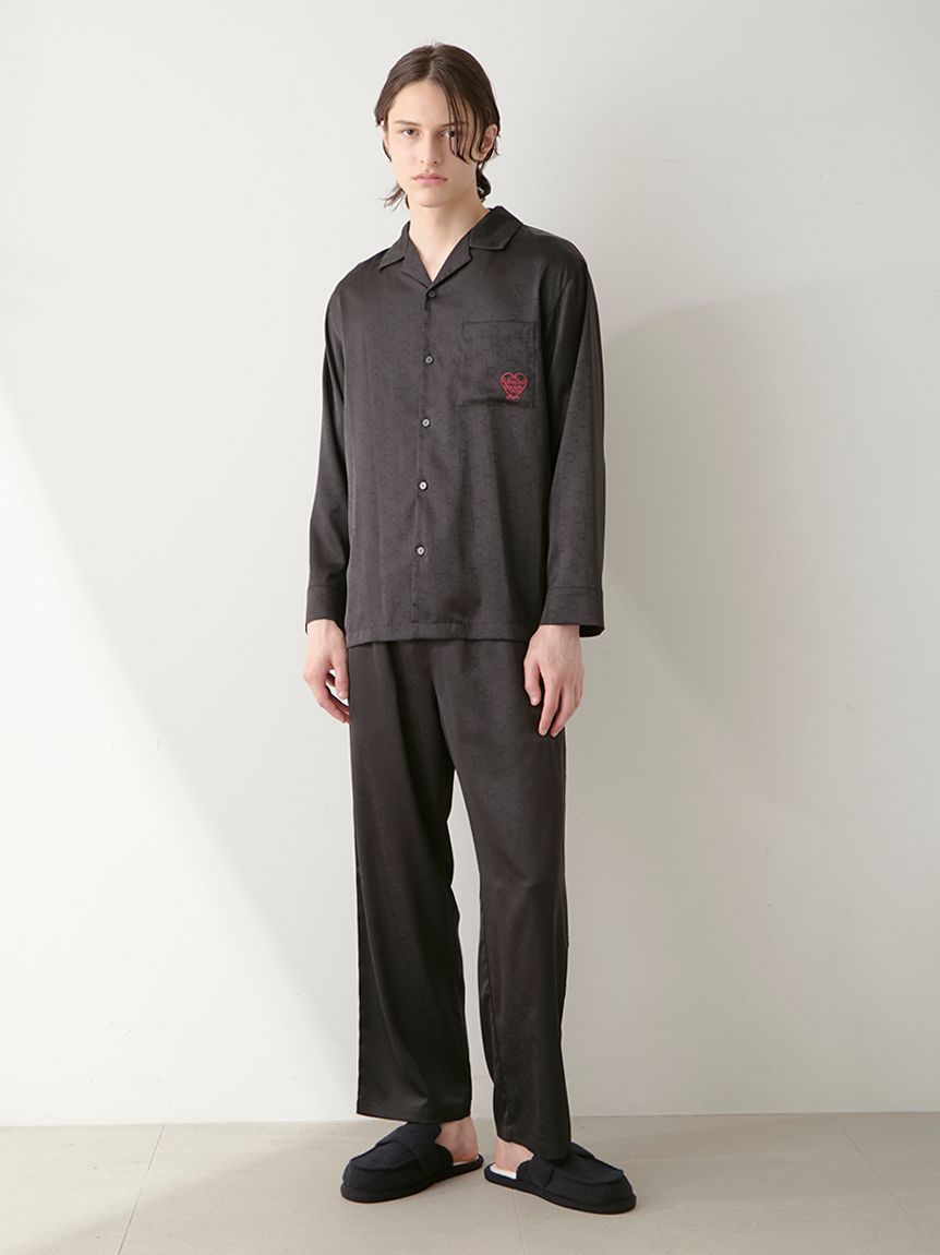 JOEL ROBUCHON】【HOMME】サテンジャガードシャツ(シャツ)｜ルーム