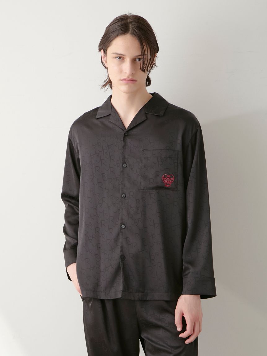 JOEL ROBUCHON】【HOMME】サテンジャガードシャツ(シャツ)｜ルーム