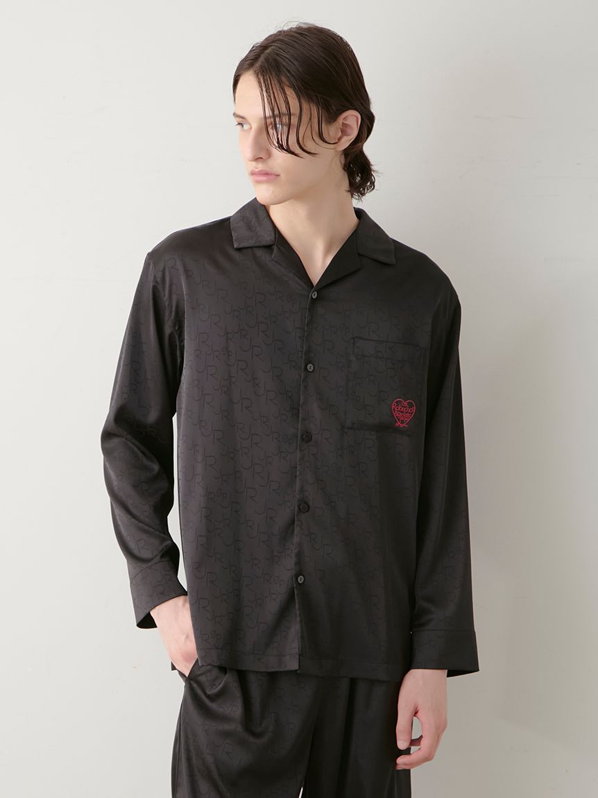 JOEL ROBUCHON】【販路限定】【HOMME】シルクサテンシャツ