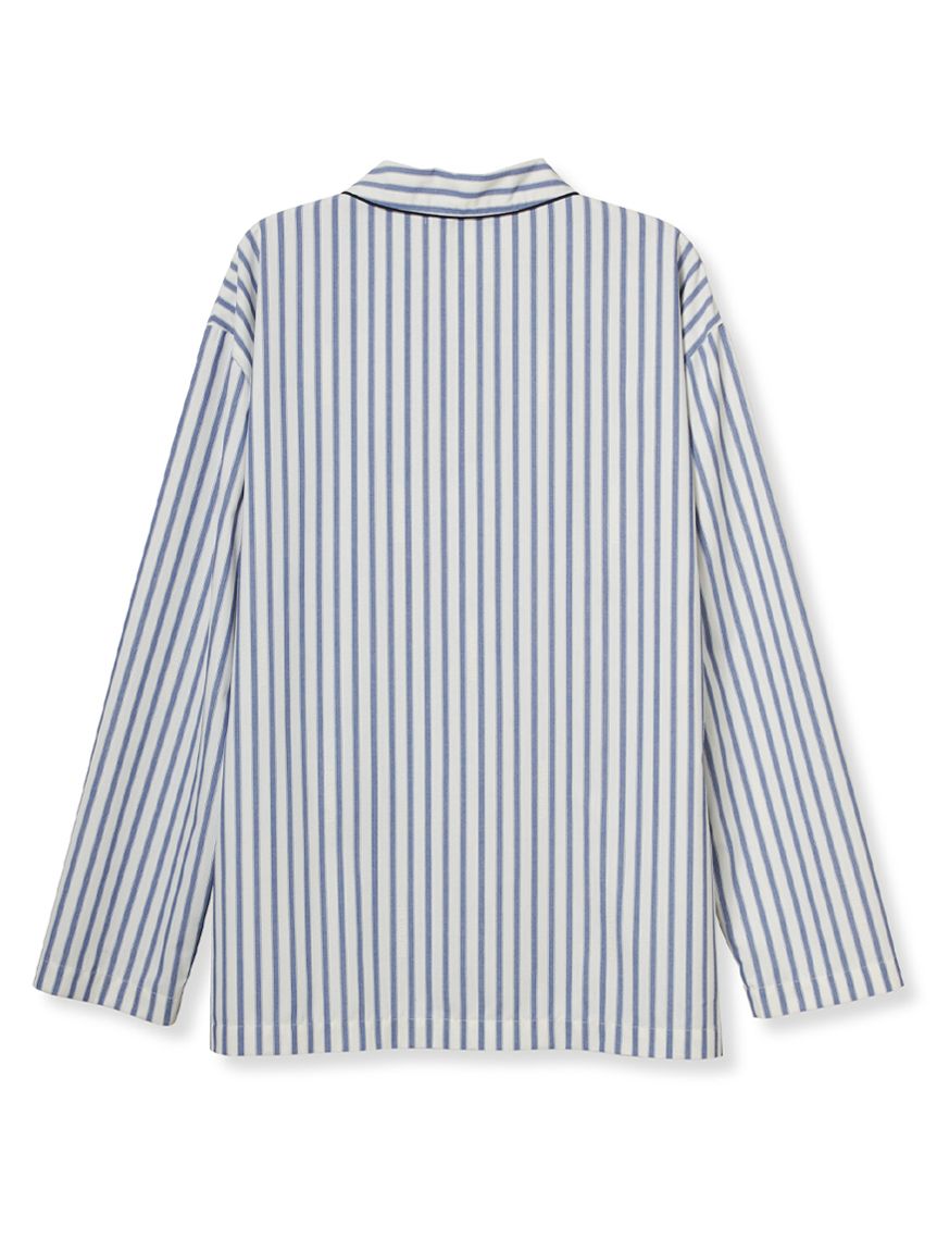 HOMME】ブロードストライプシャツ(シャツ)｜ルームウェア・パジャマ