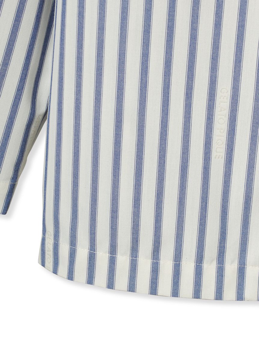 HOMME】ブロードストライプシャツ(シャツ)｜ルームウェア・パジャマ