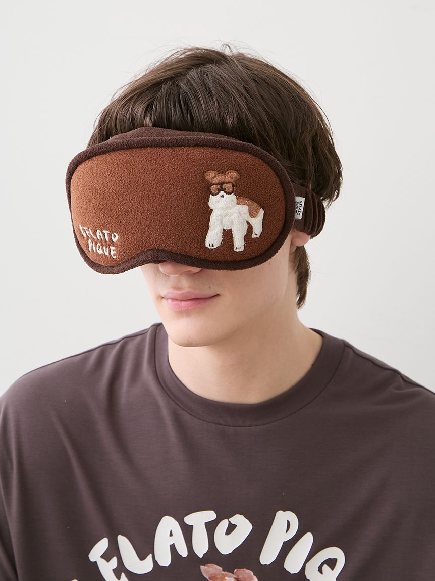 ヒラノトシユキ】【HOMME】エアリーモコPLANEDOGアイマスク(その他