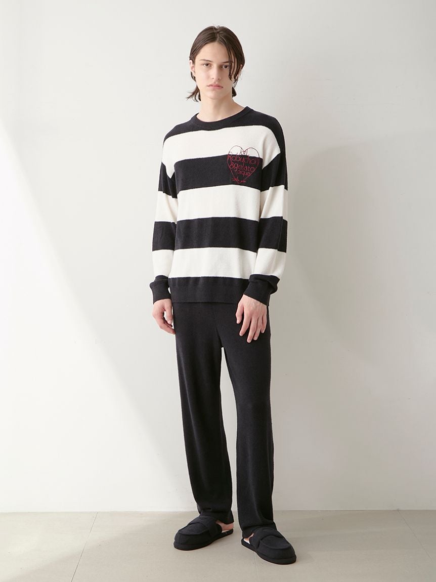 JOEL ROBUCHON】【HOMME】スムーズィーシルクロングパンツ(ロング