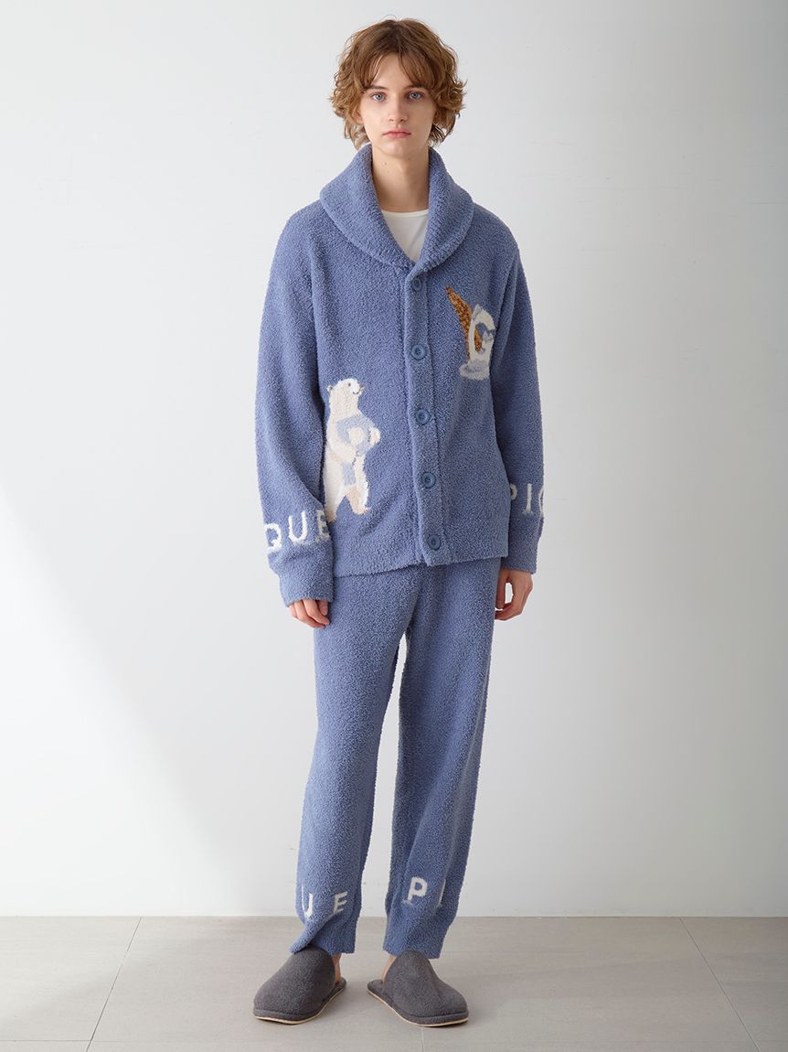 HOMME】パウダーピケロゴロングパンツ(ロングパンツ)｜ルーム