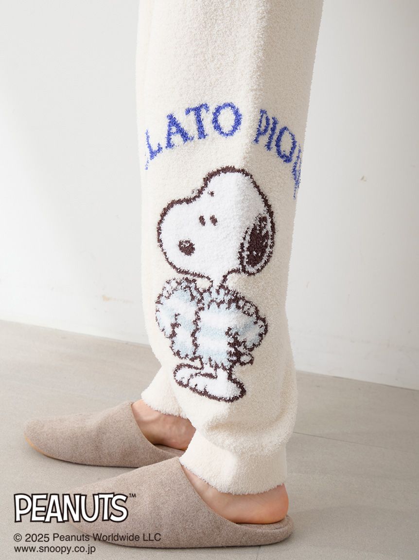 PEANUTS】【HOMME】オリジナルアート ジャガードロングパンツ(ロング