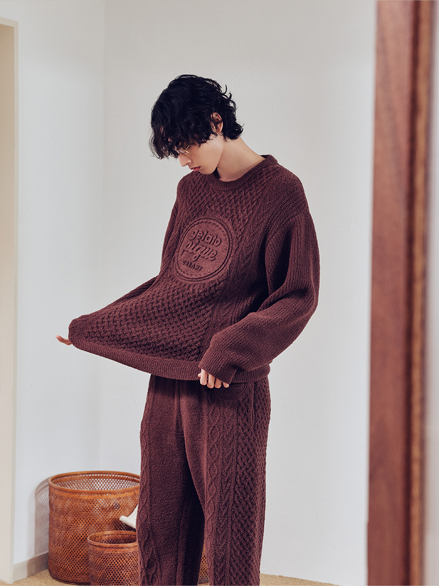 HOMME】アランロングパンツ(ロングパンツ)｜ルームウェア・パジャマ