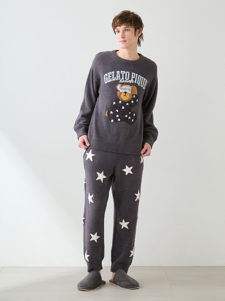 HOMME】べビモコグッドモーニングベアロングパンツ(ロングパンツ