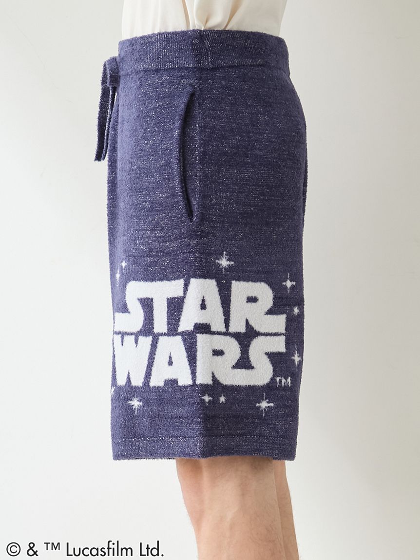 STAR WARS】【メンズ】スムーズィーロゴジャガードハーフパンツ(ハーフ