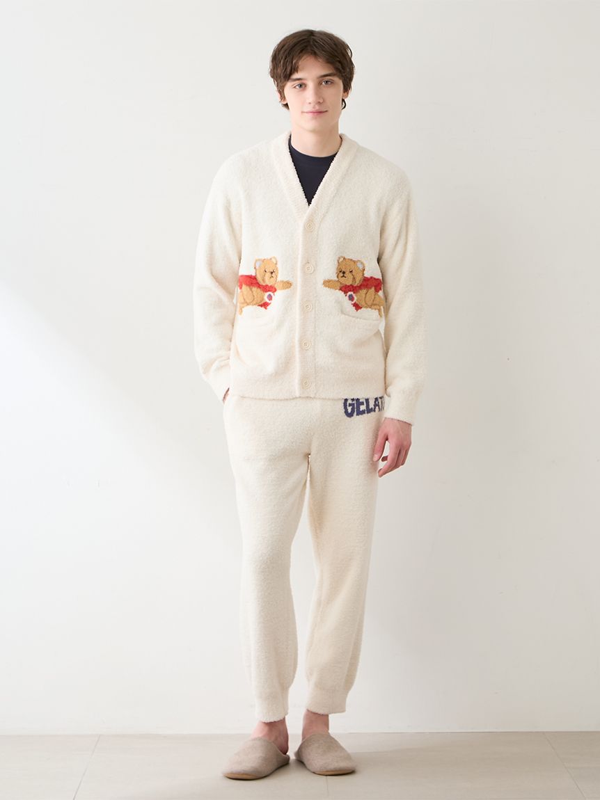 HOMME】ベビモコジャガードロングパンツ(ロングパンツ)｜ルームウェア