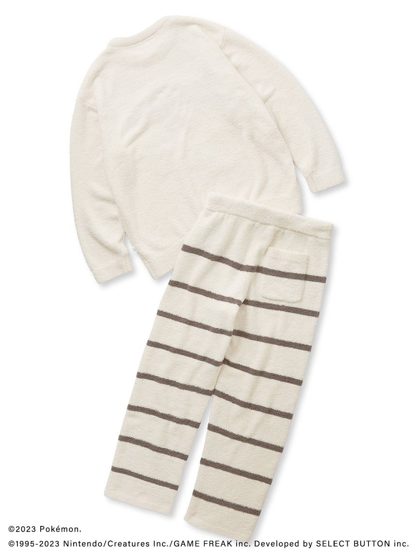 ベビモコジャガードプルオーバー&ロングパンツセット カビゴン 【新品未開封】 スーパーマリオ】【メンズ】ベビモコジャガードプルオーバー＆ロング