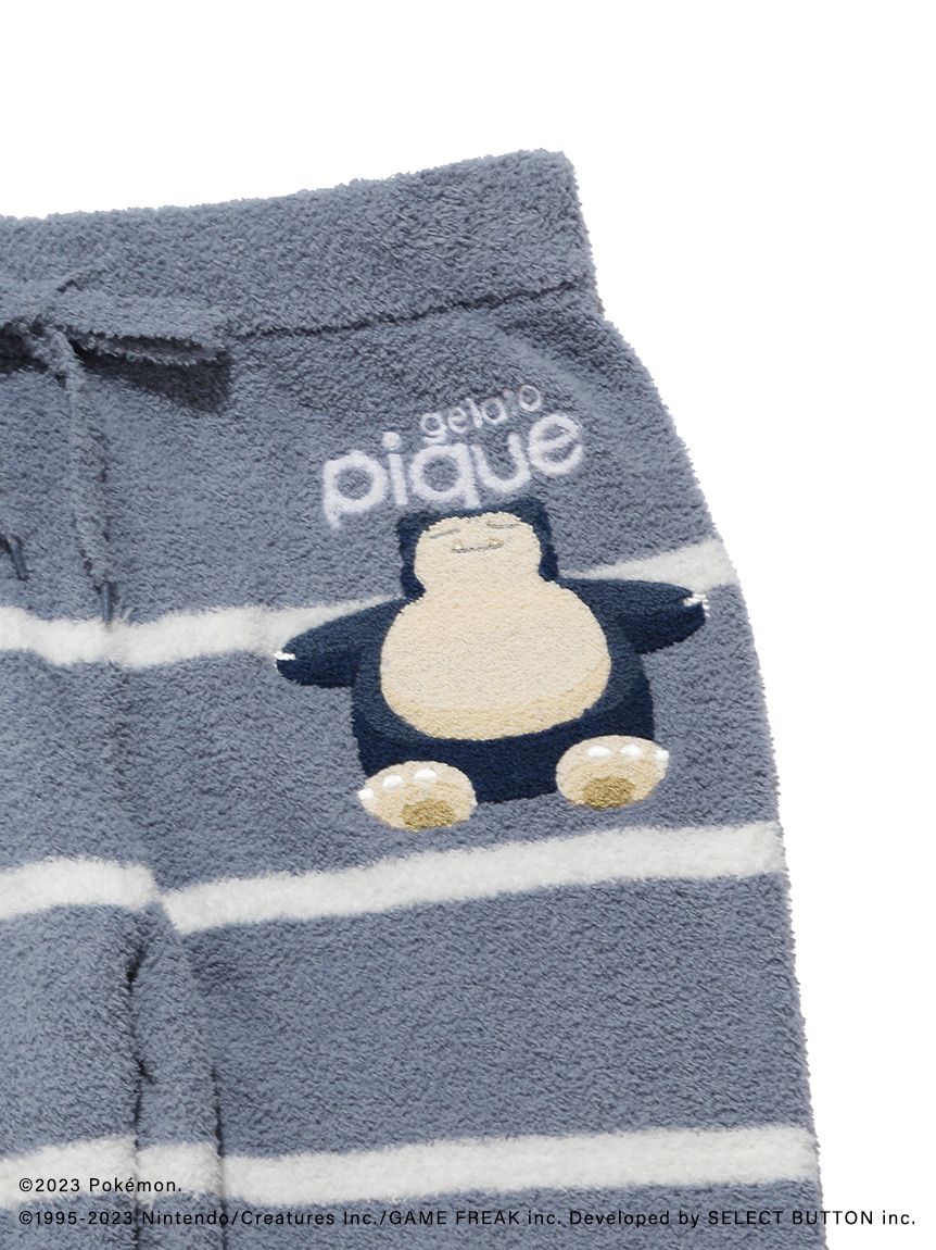 ジェラピケ　ポケモンスリープ　ベビモコジャガードプルオーバー&ロングパンツセット ポケモンスリープ】ベビモコジャガードプルオーバー&ロングパンツセット