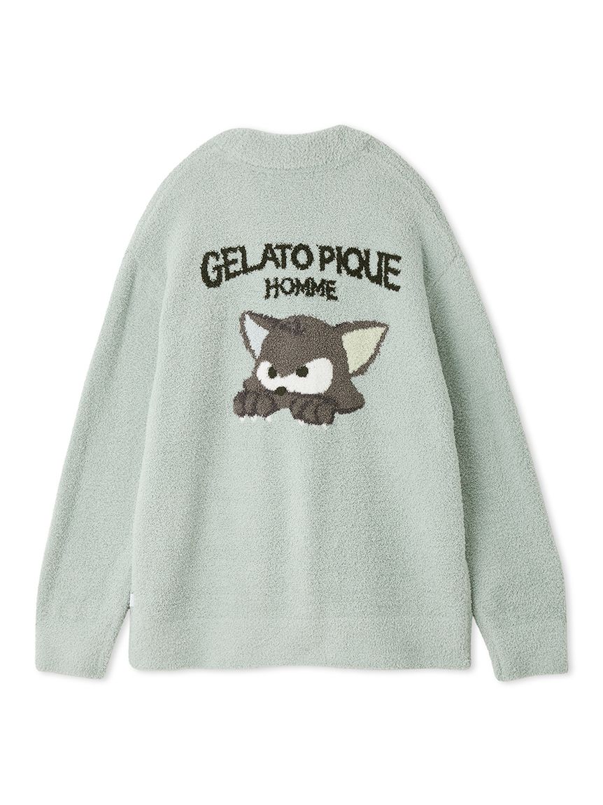 HOMME】ベビモコキャットジャガードカーディガン(カーディガン・ガウン)｜ルームウェア・パジャマ通販のgelatopique（ジェラートピケ ）公式サイト