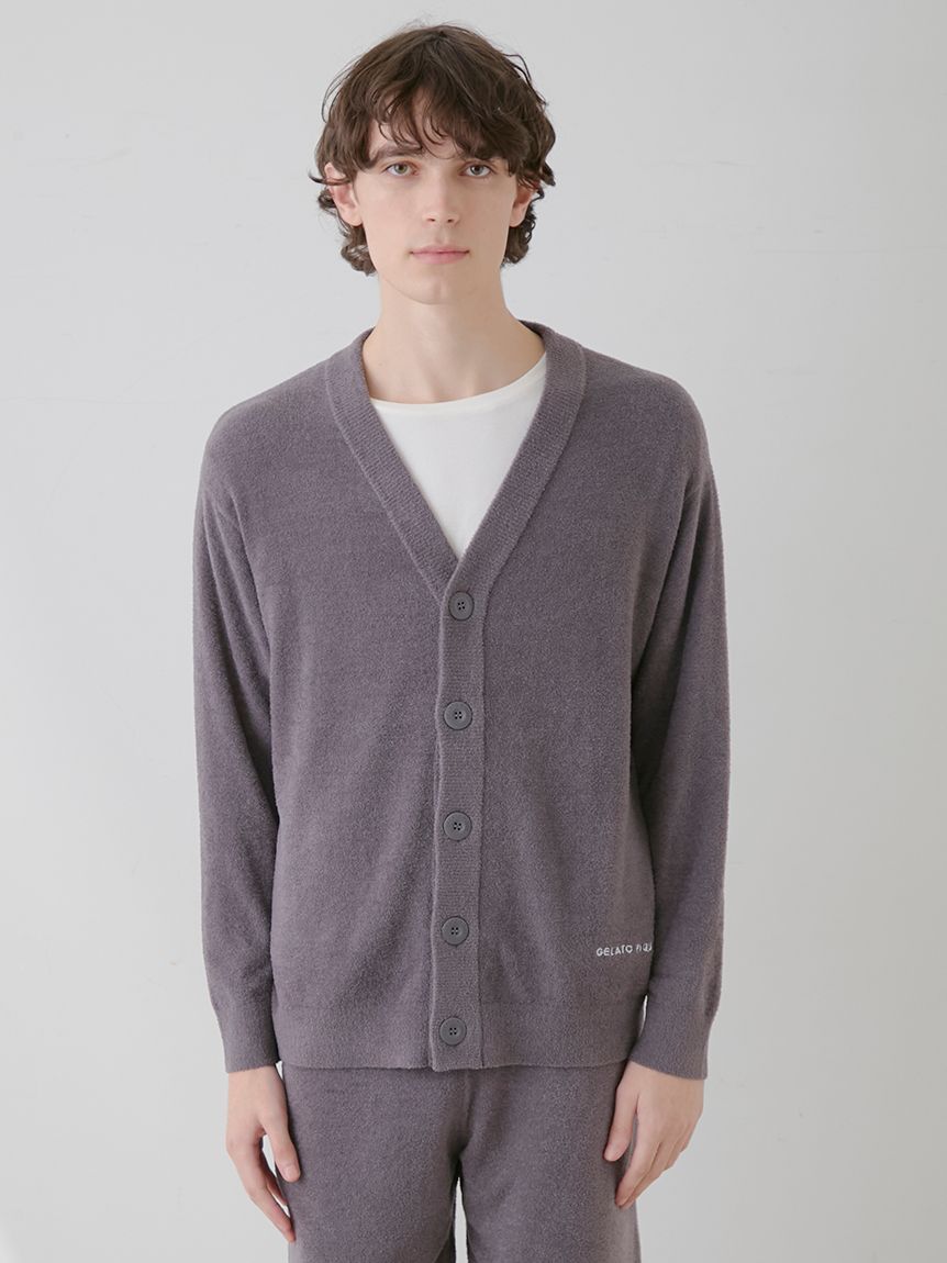 HOMME】スムーズィーliteカーディガン(カーディガン・ガウン HOMME】スムーズィーliteカーディガン(カーディガン・ガウン