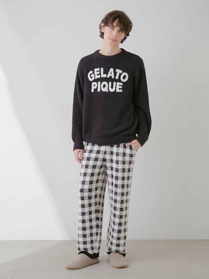 【ラッピング済み】【Chocolat＆Framboise】【HOMME】ベビモコプルオーバー＆ロングパンツSET | PMNT251164