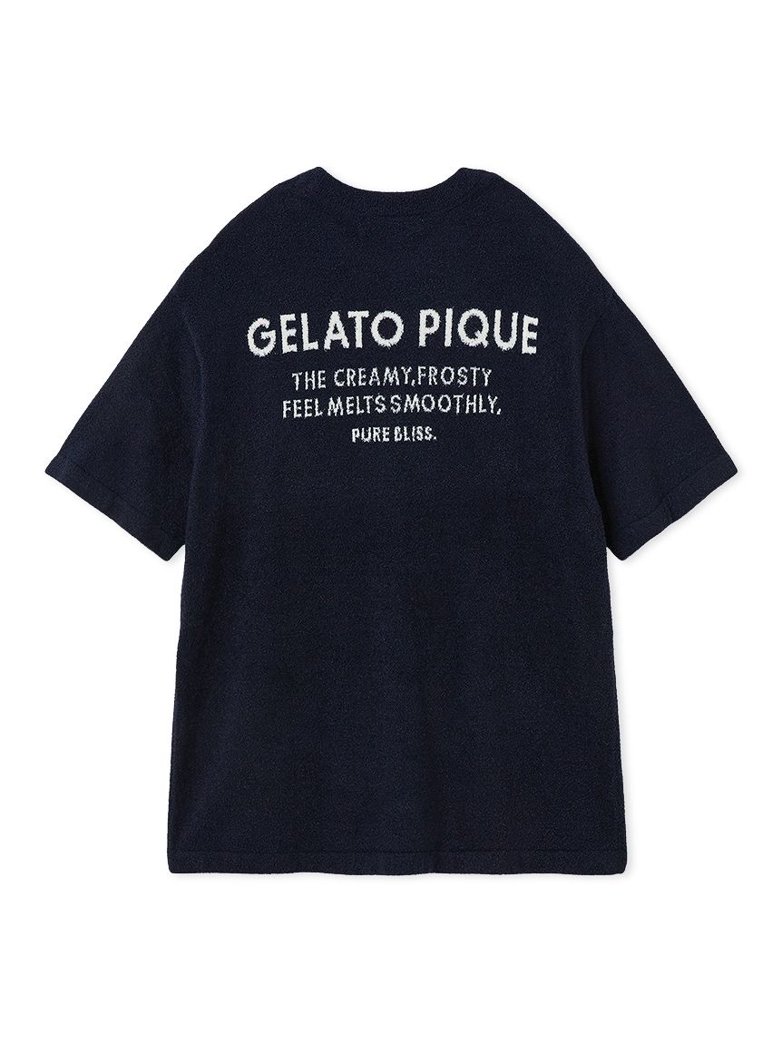 gelato pique スウェット ウール ブラック BON APPETIT gelato pique スウェット ウール ブラック BON APPETIT