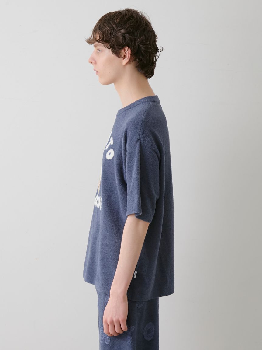 HOMME】エアリーモコキャットプルオーバー(ニットプルオーバー