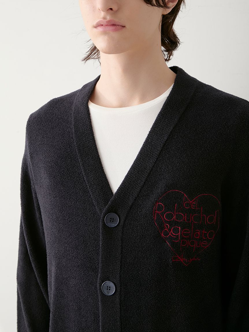 JOEL ROBUCHON】【HOMME】スムーズィーシルクカーディガン