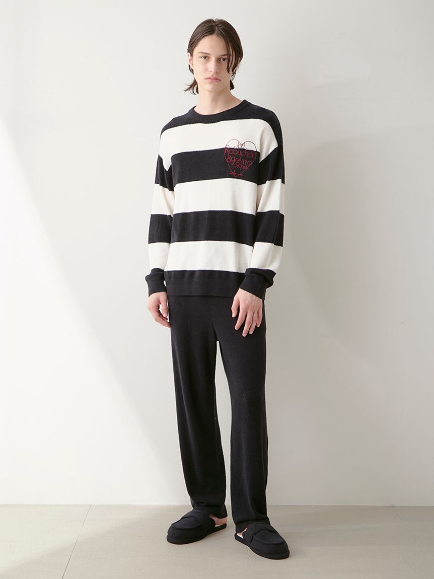 ジェラートピケ 【JOEL ROBUCHON】スムーズィーシルクプルオーバー JOEL ROBUCHON】スムーズィーシルクプルオーバー（プルオーバー