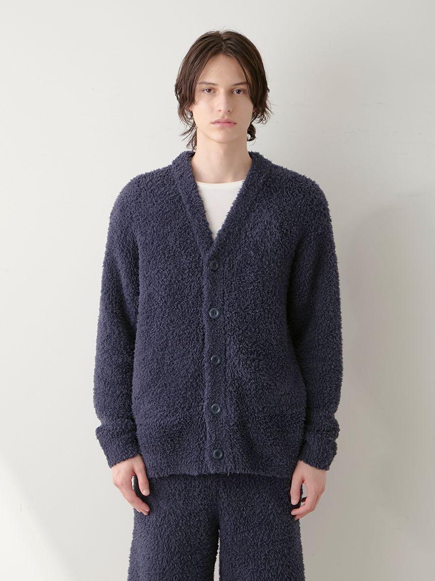 【ジェラピケ】カーディガン くま Lサイズ ネイビー 新品未使用品 タグ付き gelato pique - 新品 ジェラートピケ Lサイズ くま カーディガン ベア