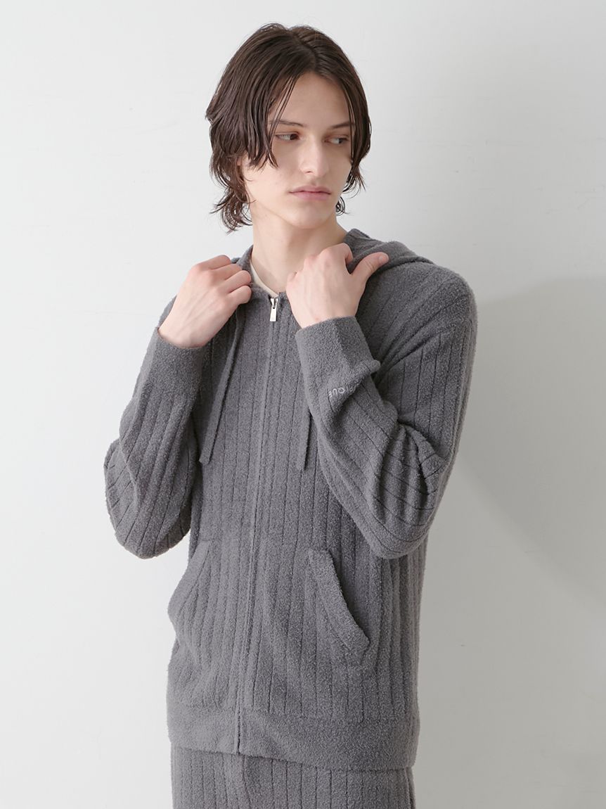 HOMME】調温スムーズィーパーカ(パーカ)｜ルームウェア・パジャマ通販