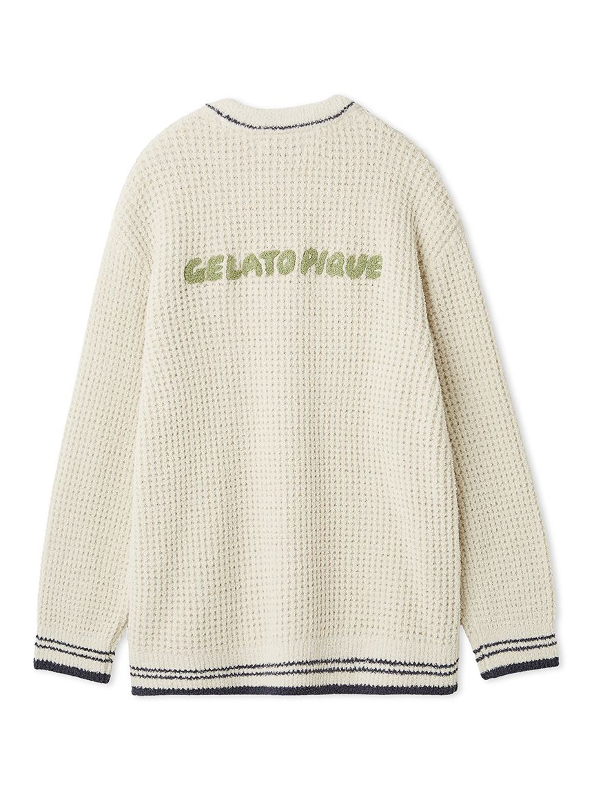 HOMME】ワッフルダイナソープルオーバー(ニットプルオーバー)｜ルーム