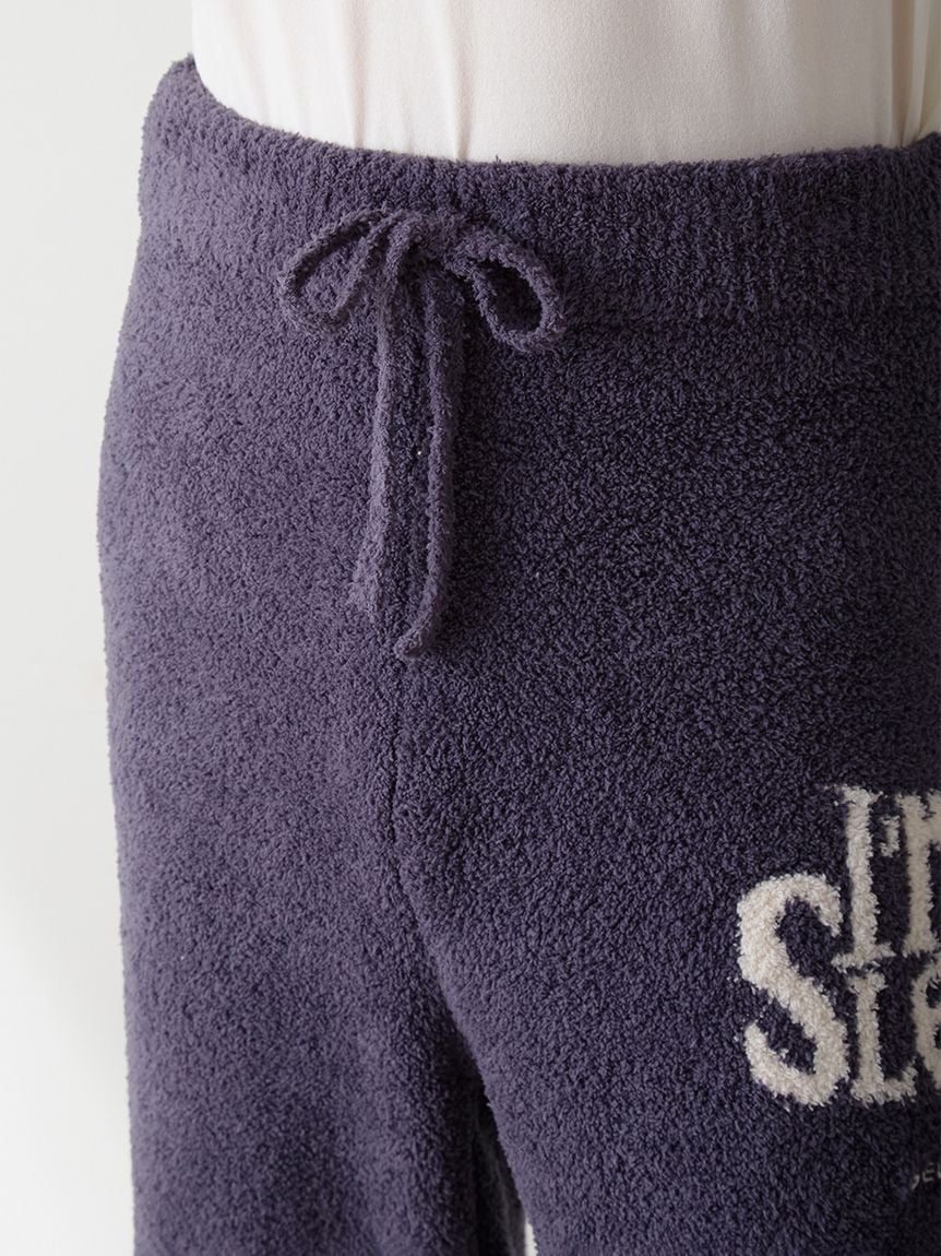 HOMME】パウダースリーピーロゴジャガードプルオーバー＆ロングパンツ