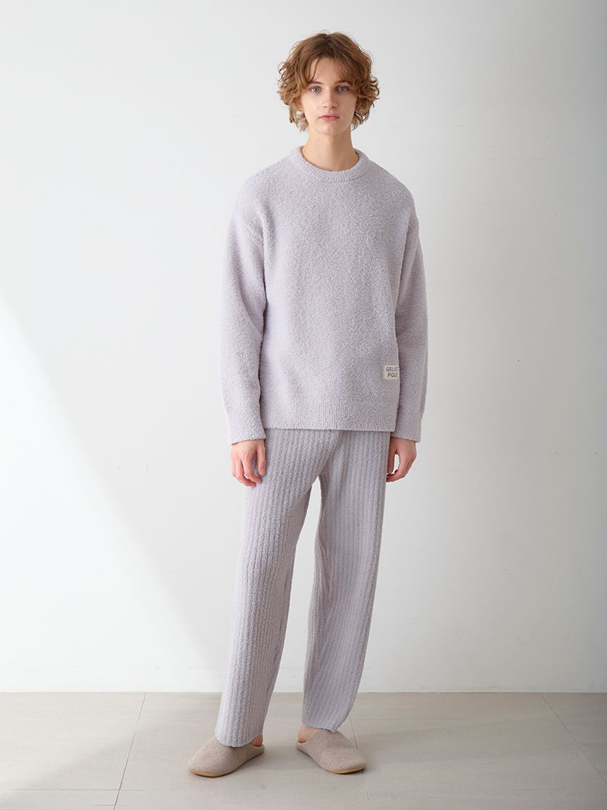 HOMME】カラフルパウダープルオーバー＆ベビモコリブロングパンツ