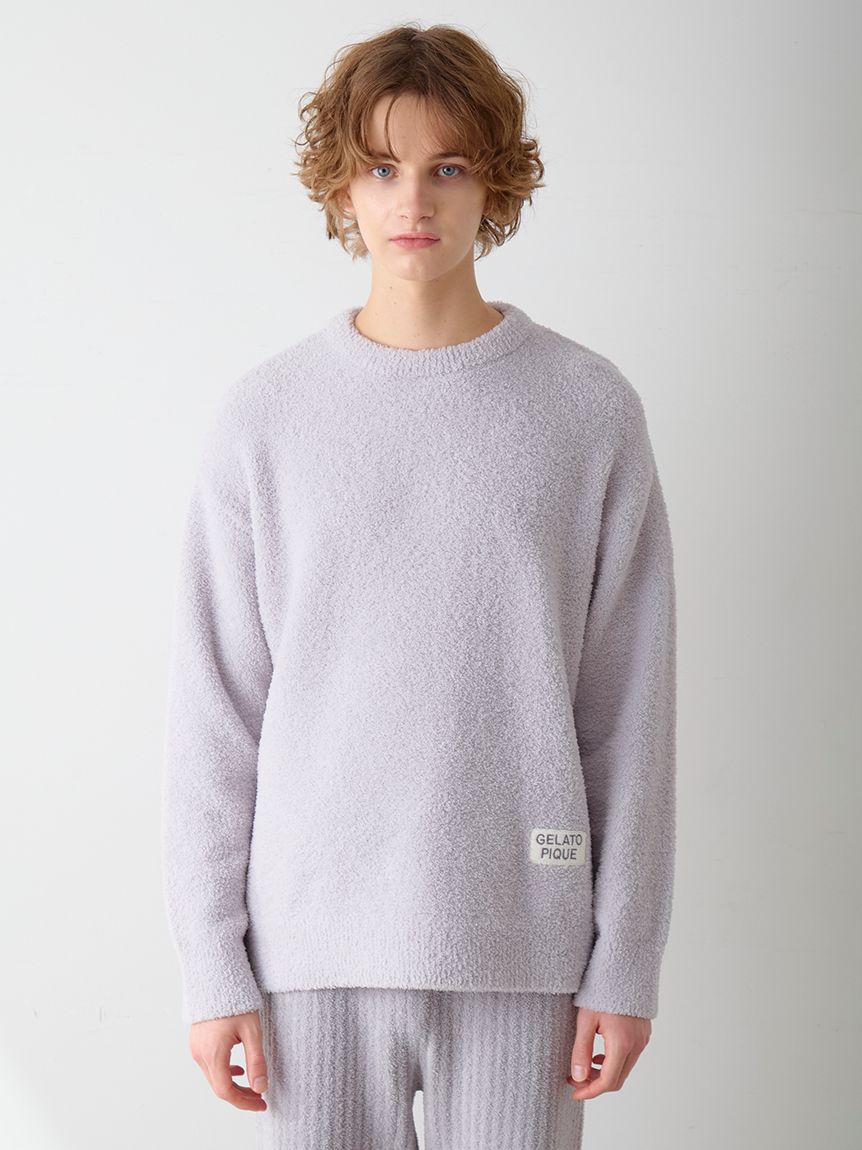 ジェラートピケ　カラフルパウダープルオーバー&ロングパンツセット gelato pique（ジェラートピケ）の「カラフルパウダープル