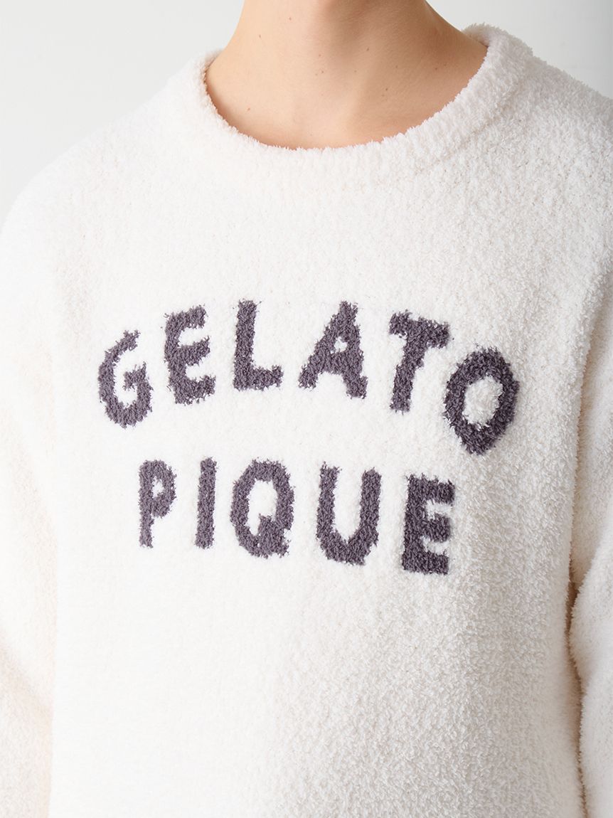 HOMME】パウダーロゴジャガードプルオーバー＆ロングパンツセット