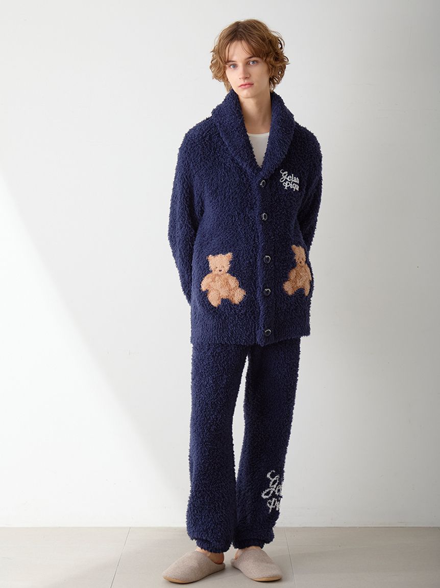 HOLIDAY】【HOMME】ジェラートスノーベアジャガードショール