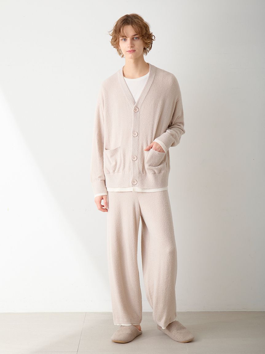 HOMME】レイヤードホットスムーズィーカーディガン(カーディガン