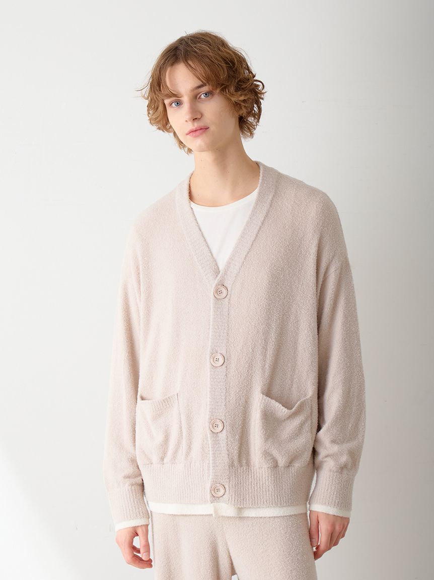 HOMME】レイヤードホットスムーズィーカーディガン(カーディガン