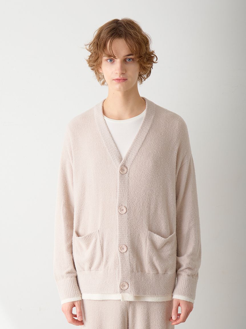 HOMME】レイヤードホットスムーズィーカーディガン(カーディガン