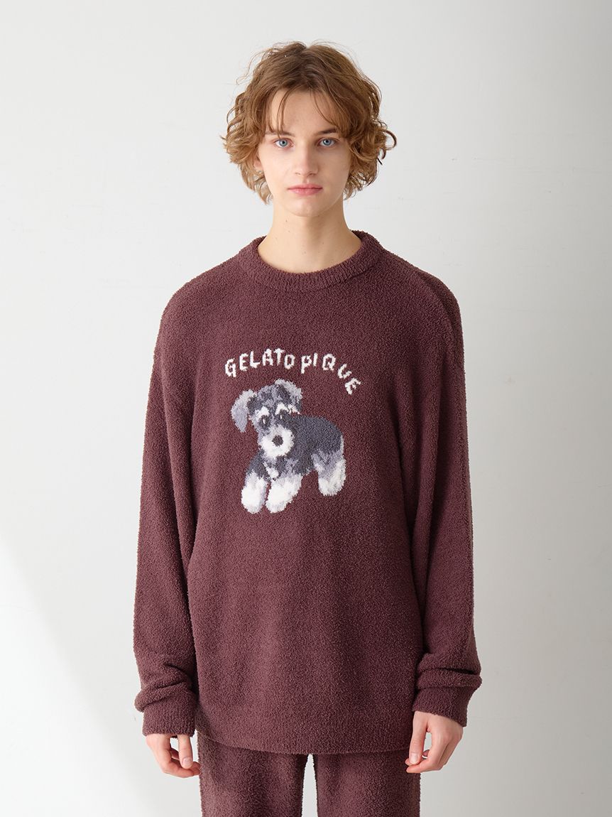 ONLINE限定】【HOMME】 DOG ジャガードプルオーバー&ロングパンツ