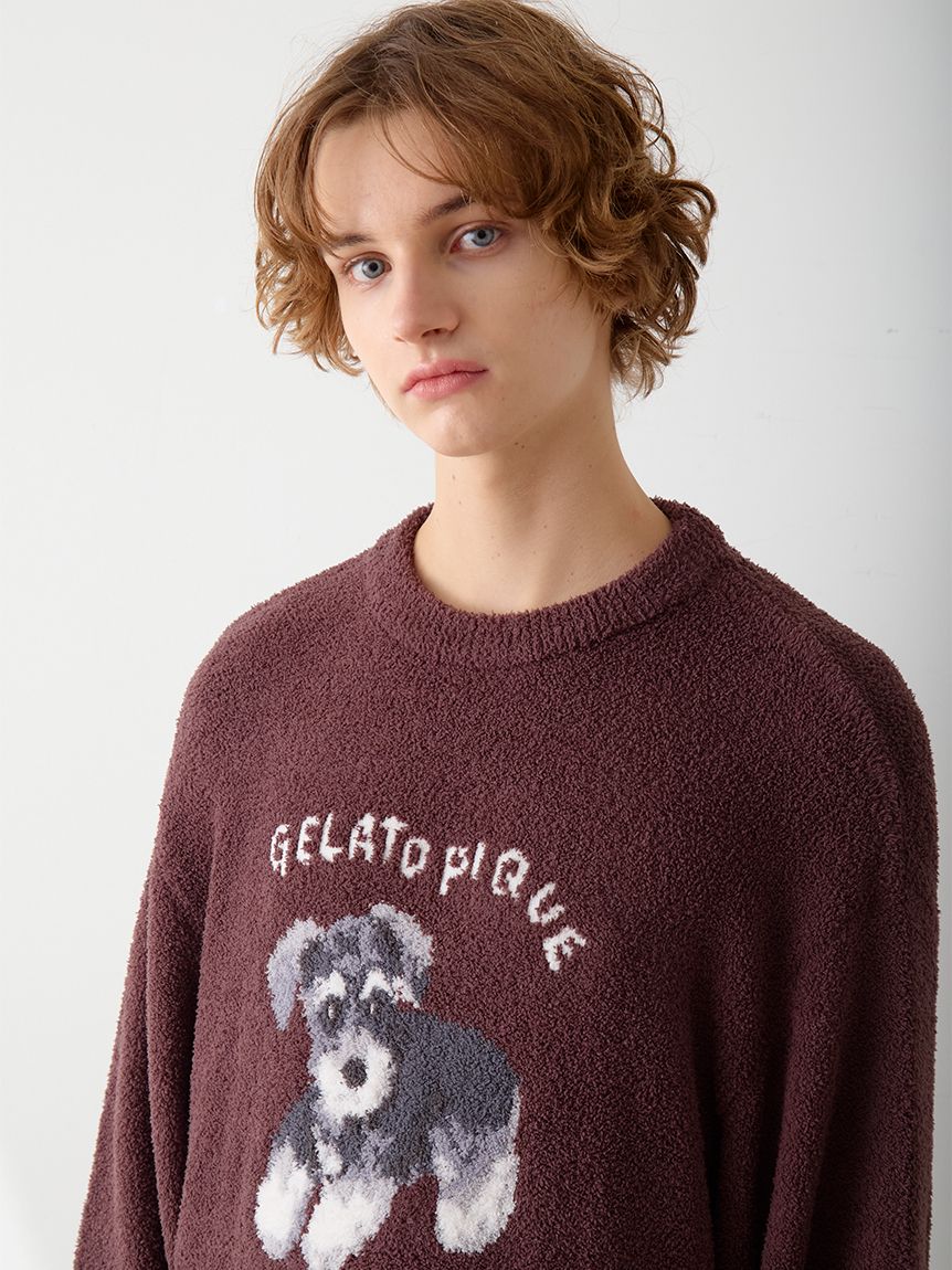 ONLINE限定】【HOMME】 DOG ジャガードプルオーバー&ロングパンツ