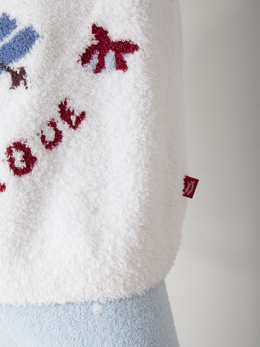 ジェラピケ ルームウェア 【HOLIDAY】スキーベアジャガードプルオーバー セール】【HOLIDAY】スキーベアジャガードプルオーバー（ルームウェア