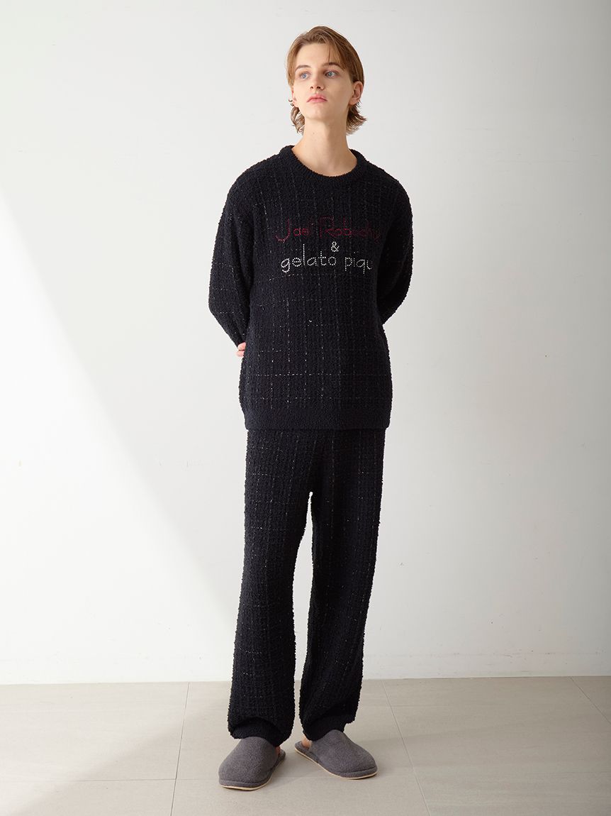 新品・64,900円・訳☆MORABITO SPELL/黒ラメニットプルオーバー 新品・64,・訳☆MORABITO SPELL/黒ラメニットプルオーバー