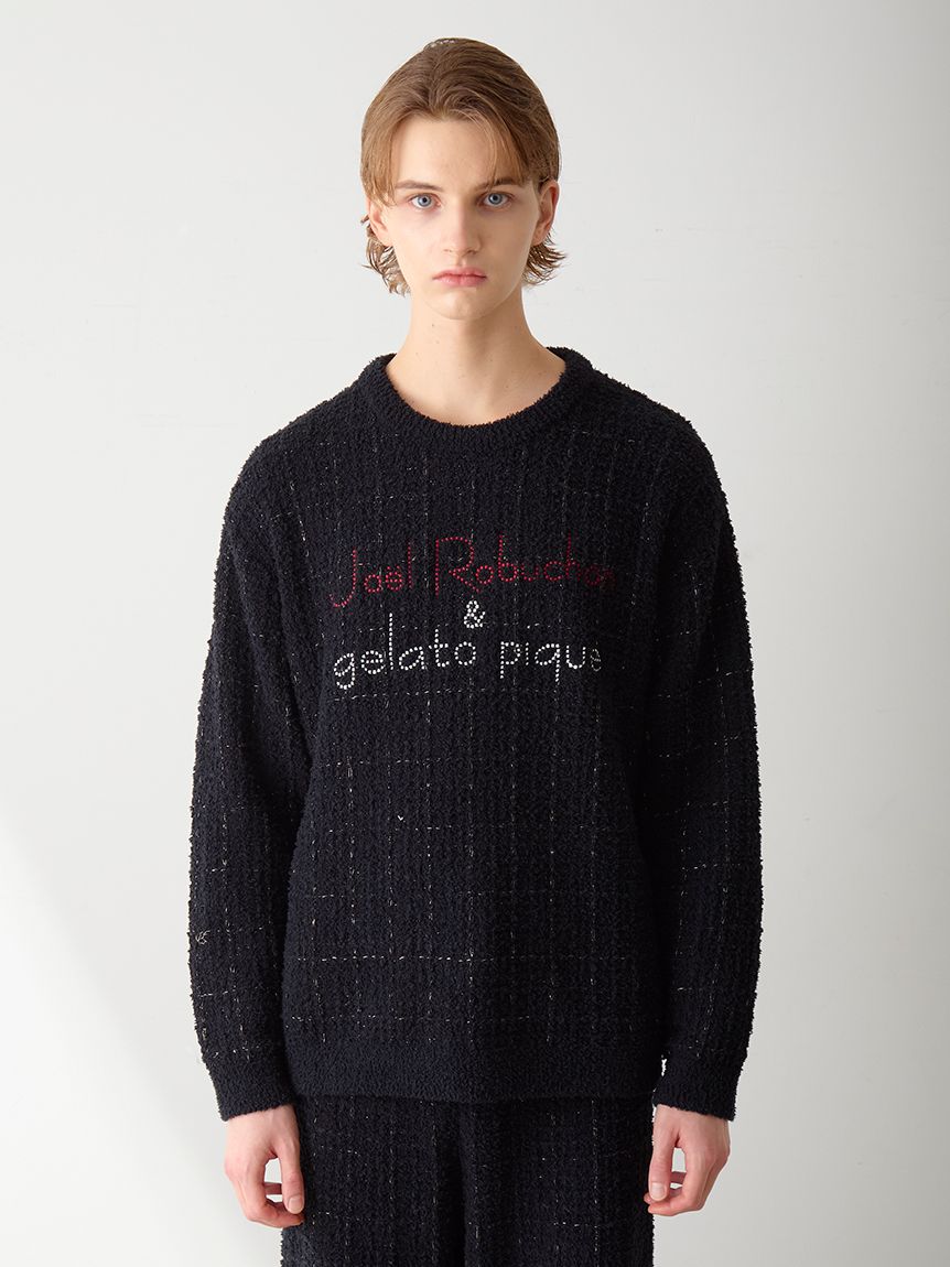 新品・64,900円・訳☆MORABITO SPELL/黒ラメニットプルオーバー 新品・64,・訳☆MORABITO SPELL/黒ラメニットプルオーバー