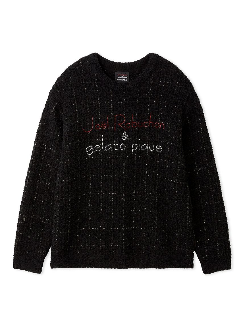 JOEL ROBUCHON】【HOMME】ツイードモコプルオーバー(ニットプル